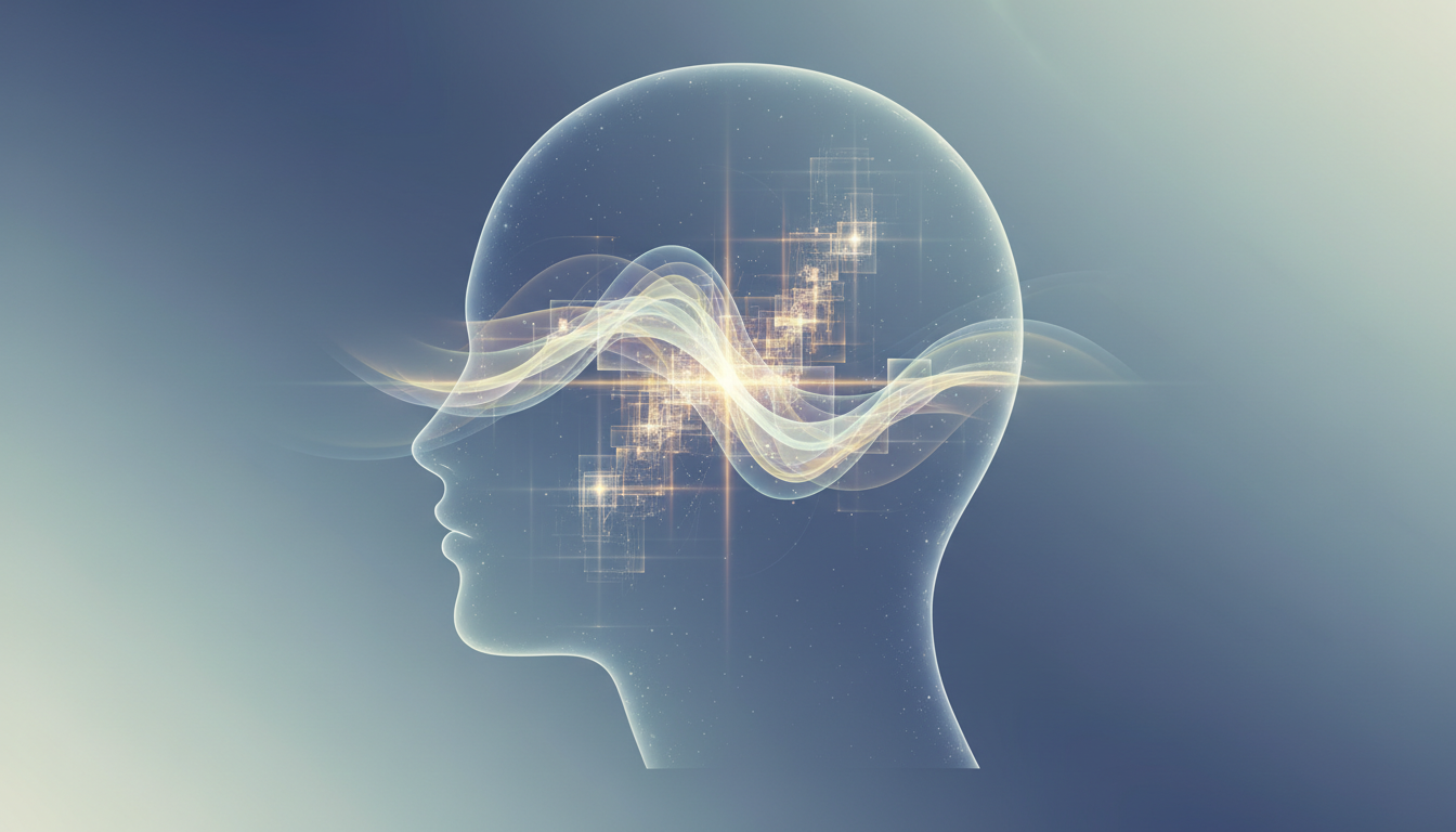 Geistige Klarheit und Harmonie durch Meditation, die Gedanken beruhigt und ausrichtet.