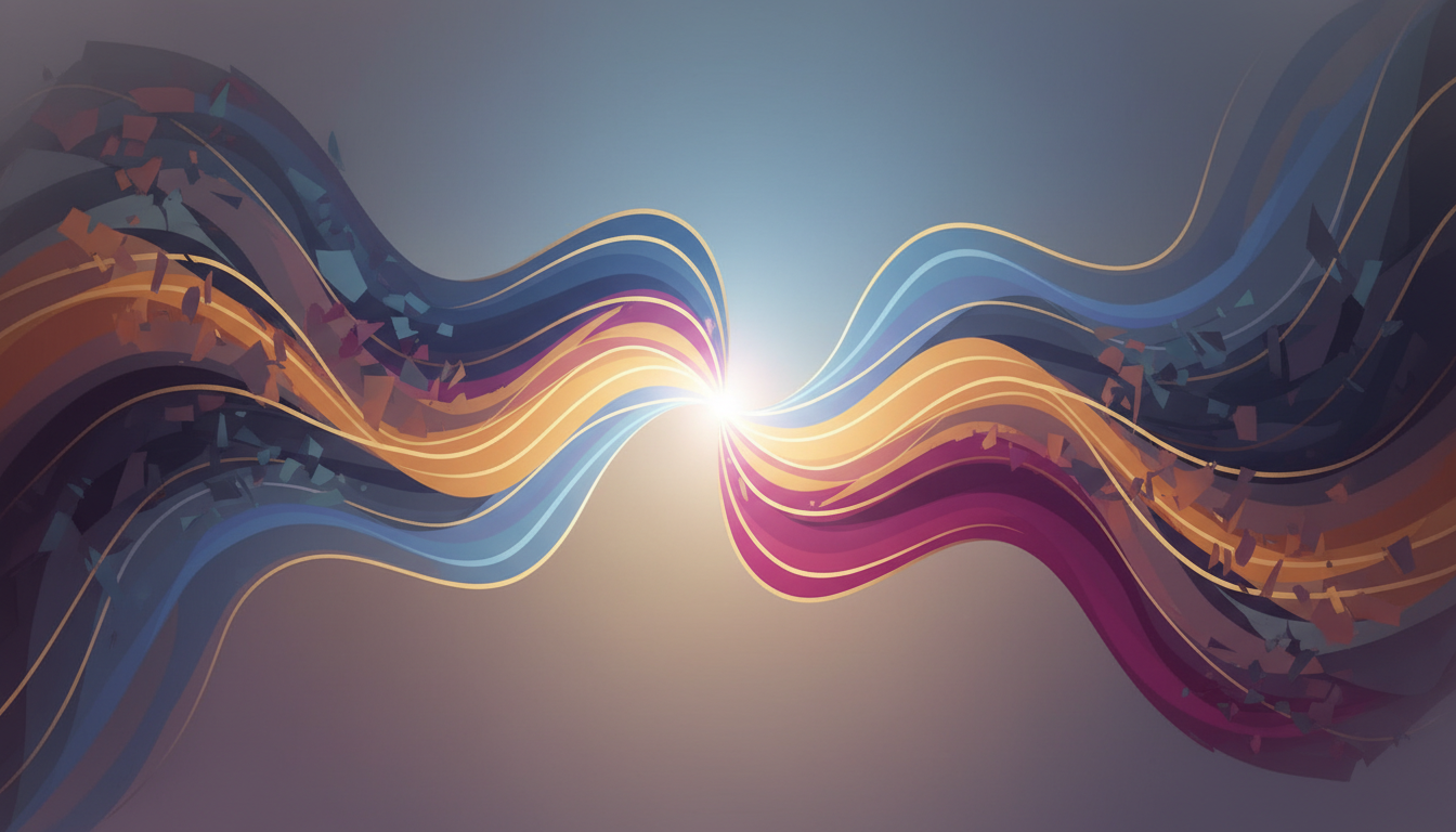 Rhythmische Lichtpulsationen harmonisieren fragmentierte Muster