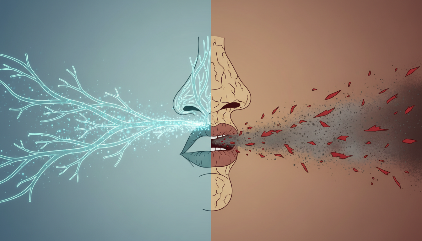 Mundatmung vs. Nasenatmung im Schlaf: Der Test mit dem Pflaster